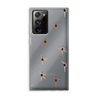 Dancing #1: Samsung Galaxy Note 20 Ultra / Note 20 Ultra 5G Transparant Hoesje