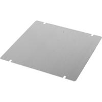 Hammond Electronics 1434-77 Bodemplaat (l x b x h) 178 x 178 x 1 mm Aluminium Natuur 1 stuk(s) - thumbnail