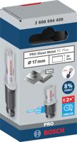 Bosch Accessoires PRO Sheet Metal PC Plus gatzaag | 17 mm - 2608594438