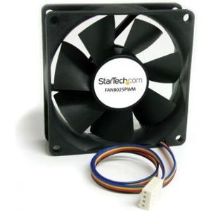 StarTech.com 80x25mm Ventilator Computerbehuizing met PWM Pulse Width Modulation