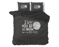Sleeptime Moon and Back Antraciet 240 x 200/220 cm