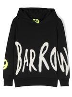 Barrow kids hoodie en coton à logo imprimé - Noir - thumbnail