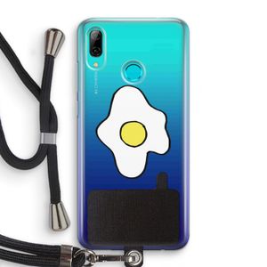 Spiegelei: Huawei P Smart (2019) Transparant Hoesje met koord