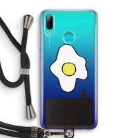 Spiegelei: Huawei P Smart (2019) Transparant Hoesje met koord