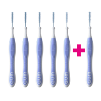 GUM Trav-Ler 0.6 mm lila - 5+1 Gratis