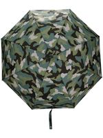 Mackintosh parapluie télescopique automatique AYR à motif camouflage - Vert