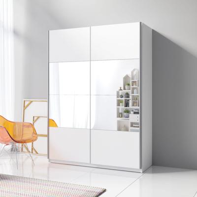 Home365 Kledingkast Bern - 2-deurs incl. spiegel - Wit