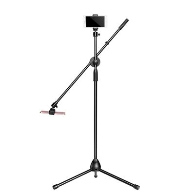 Desktop mobiele telefoon overhead beugel fotografie Micro-cursus video-opname live-uitzendingen statief Dual-Camera Setup