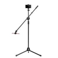Desktop mobiele telefoon overhead beugel fotografie Micro-cursus video-opname live-uitzendingen statief Dual-Camera Setup