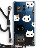 Katten: Huawei Mate 10 Pro Transparant Hoesje met koord