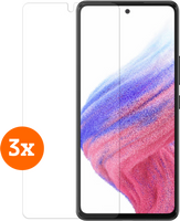 BlueBuilt Samsung Galaxy A53 / A52s / A52 Screenprotector Glas Trio Pack - thumbnail