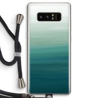 Ocean: Samsung Galaxy Note 8 Transparant Hoesje met koord