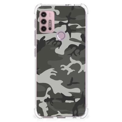 Motorola Moto G30 | G20 | G10 Doorzichtige Silicone Hoesje Army Light Motorola Moto G30 | G20 | G10 Doorzichtige Silicone Hoesje Army Light