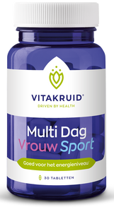 Multi Dag Vrouw Sport 100% Vegan 30