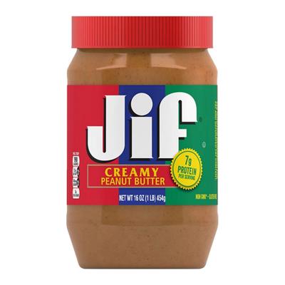 Jif - Creamy Peanut Butter - 454g Jif - Creamy Peanut Butter - 454g