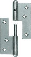 Connex Deurpaumel Rechts 80Mm Bvz - DYB2006511 Connex Deurpaumel Rechts 80Mm Bvz - DYB2006511