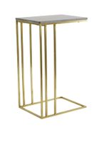 Light & Living Laptoptafel 'Roshan' Marmer, 41 x 31cm, kleur Bruin