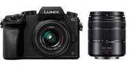 Panasonic LUMIX DMC-G7 zwart + 14-42mm HD II + 45-150mm met €150 gegarandeerde inruilkorting