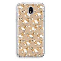 Doggy: Samsung Galaxy J5 (2017) Transparant Hoesje