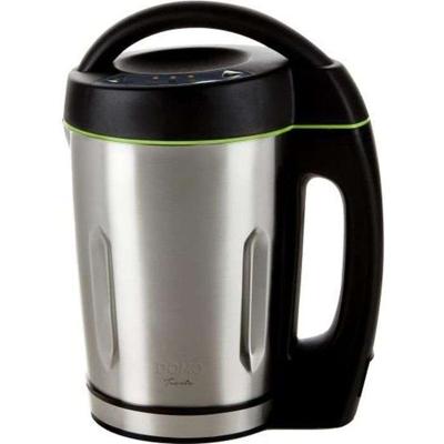 DOMO DO498BL Verwarmde blender - zwart