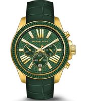 Horlogeband Michael Kors MK2451 Leder Groen 20mm - thumbnail