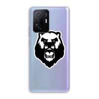 Angry Bear (white): Xiaomi 11T Pro Transparant Hoesje