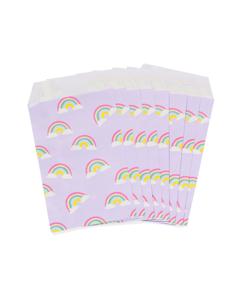 HEMA Uitdeelzakjes Papier Regenboog 8 Stuks