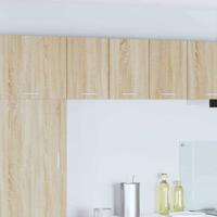 Hangkast met plank Riga 2 pcs Sonoma Eik en Wit 30 x 31 x 40 cm