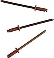 Connex klinknagel 3.2x8mm koper (50st) - coxt197308