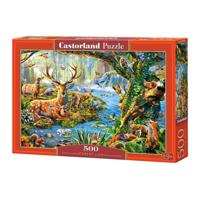 Castorland legpuzzel forest life, 500st.