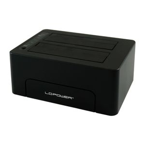 LC-Power LC-DOCK-C basisstation voor opslagstations USB 3.2 Gen 2 (3.1 Gen 2) Type-C Zwart