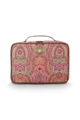 Pip Studio Pip Studio Casey Beauty Case Jabali Red 27x10x19cm