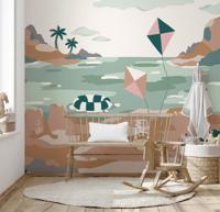 Gerecycleerd Behang Seascape Rol Multi Gerecycleerd Behang Seascape Rol Multi