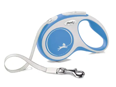 Flexi rollijn new comfort tape S blauw 5 meter