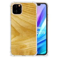 Apple iPhone 11 Pro Stevig Telefoonhoesje Licht Hout - thumbnail