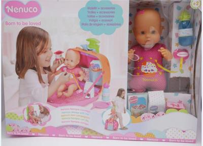 Famosa Nenuco - born to be loved pop met trolly en accessoires