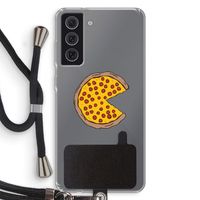 You Complete Me #2: Samsung Galaxy S21 FE Transparant Hoesje met koord