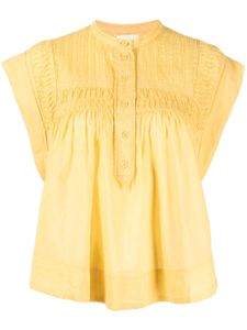 MARANT ÉTOILE blouse Leaza à fronces - Jaune