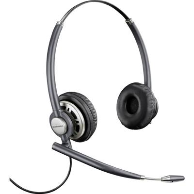 HP Poly EncorePro HW720 On Ear headset Kabel Stereo Grijs, Zilver Ruisonderdrukking (microfoon) Computer