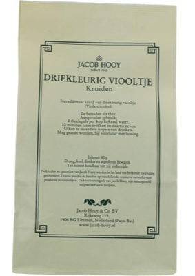 Jacob Hooy Driekleurig Viooltje Gesneden