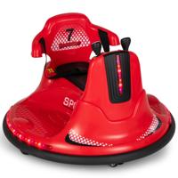 Kinderen Rijden Op Elektrische Botsauto 6V Batterij Aangedreven Botsauto met Dubbele Joysticks 360° Draaien Rood - thumbnail