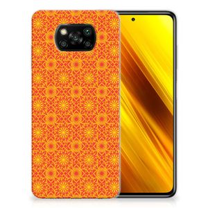 Xiaomi Poco X3 | Poco X3 Pro TPU bumper Batik Oranje