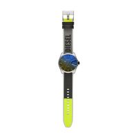 Horlogeband Diesel DZ1902 Leder/Textiel Multicolor 22mm Horlogeband Diesel DZ1902 Leder/Textiel Multicolor 22mm