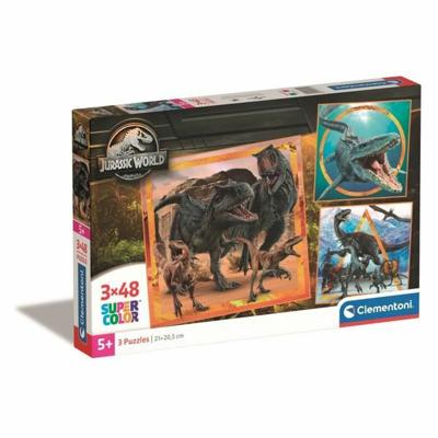 Puzzel Clementoni Jurassic World (3 Stuks)