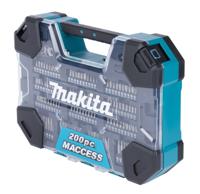 Makita Accessoires Boor-/schroefbitset 200-delig - E-22610