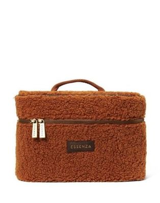 Essenza Essenza Tracy Teddy Beauty Case L: 25 - W: 17 - H: 17 Leather brown