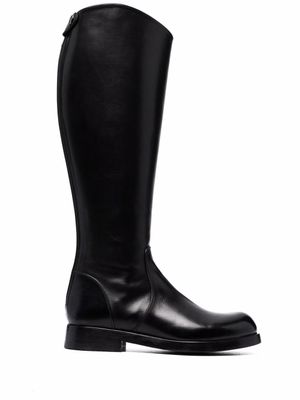 Alberto Fasciani bottes Camil en cuir - Noir