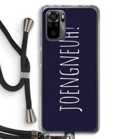 Joengneuh!: Xiaomi Redmi Note 10 Pro Transparant Hoesje met koord