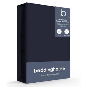 Beddinghouse Jersey-Lycra Topper Hoeslaken Indigo-140/160 x 200/220 cm