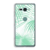 Palmbladeren: Sony Xperia XZ2 Compact Transparant Hoesje